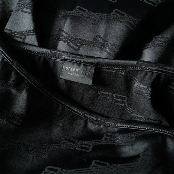 BLACK Balenciaga Slip Dress - Picture 4 of 4